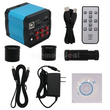 14MP Microscope Camera HDMI USB Output Digital Eyepiece w/ 0.5X C-mount Lens dl