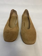 Naturalizer Soul Leyla Suede Leather Slip On Comfort Shoes Womens 7.5M Taupe Tan