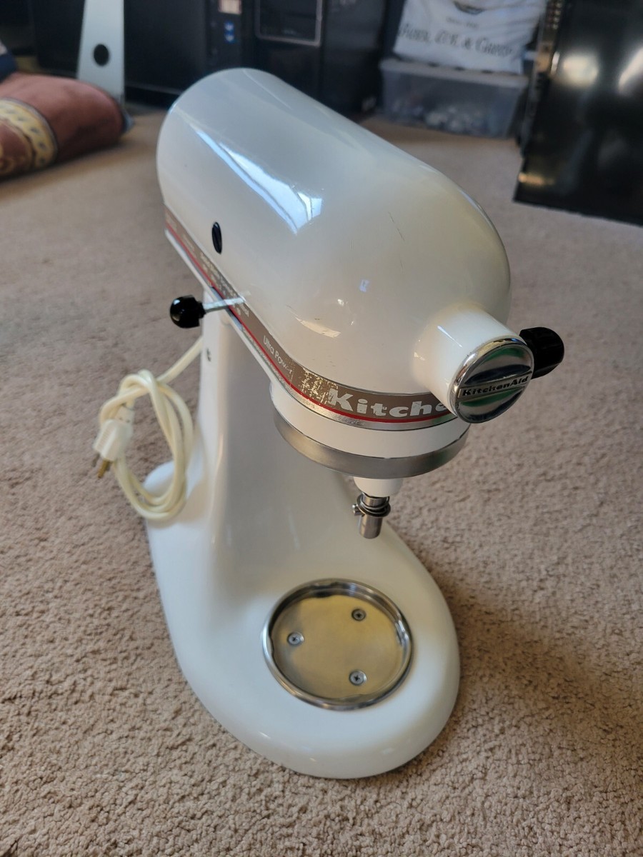 KitchenAid Tilt-Head Stand Mixer Model KSM90PSWH Ultra Power KitchenAid Tilt-Head Stand Mixer Model KSM90PSWH Ultra Power