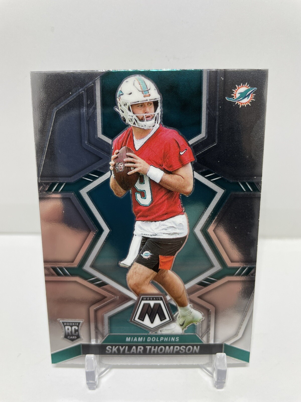 2022 Mosaic Base Rookies #366 Skylar Thompson Miami Dolphins