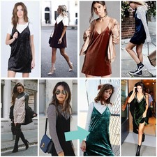 NEW $98 Love...Ady Nordstrom Velvet TEAL COLOR Boho Cami Slip Dress Small S