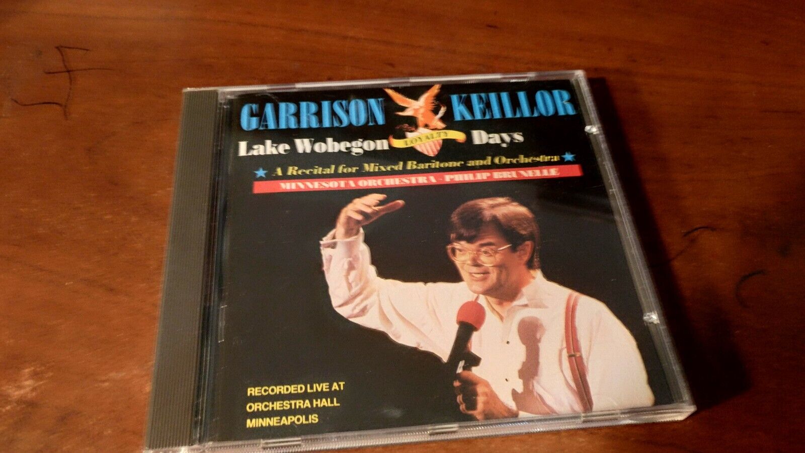 GARRISON KEILLOR LAKE WOBEGON LOYALTY DAYS LIVE CD MADE IN GERMANY