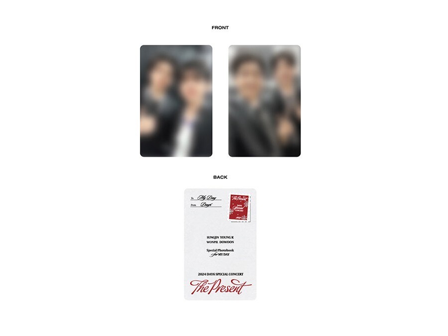 DAY6 2024 SPECIAL CONCERT THE PRESENT PHOTO BOOK/4 Photo+8 Card+