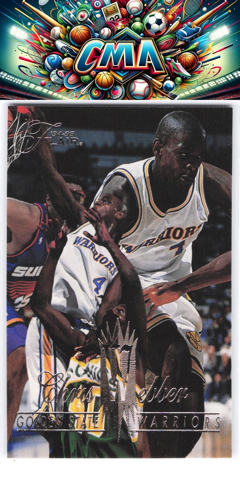 1994-95 Flair #53 Chris Webber