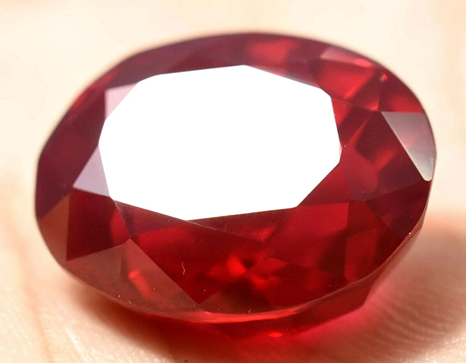 40.95 Ct Natural Huge Red Ruby Mozambique GGL Certified AAA+ Treated Gemstone - Image 2 of 4