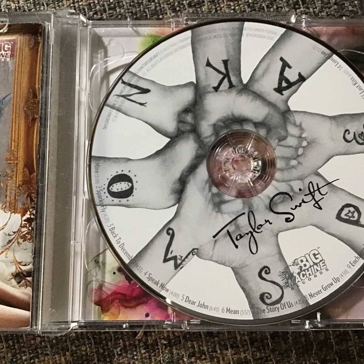 TAYLOR SWIFT SPEAK NOW 2-CD SET OOP TARGET STORE EDITION 20TRX BIG