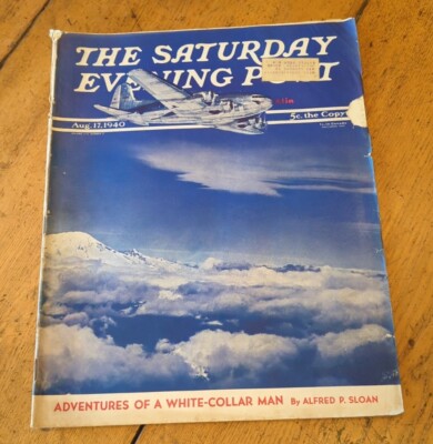 The Saturday Evening Post Magazine August 17 1940 Limbs is a Flourish Word