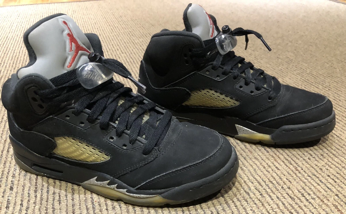 2016 Air Jordan 5 Retro OG BG Metallic 845036 003 Size 6 US 7.5