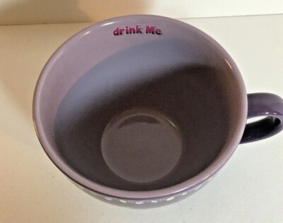 Disney Store Alice In Wonderland "Drink Me" Purple Over Sized Mug / Cup |  eBay