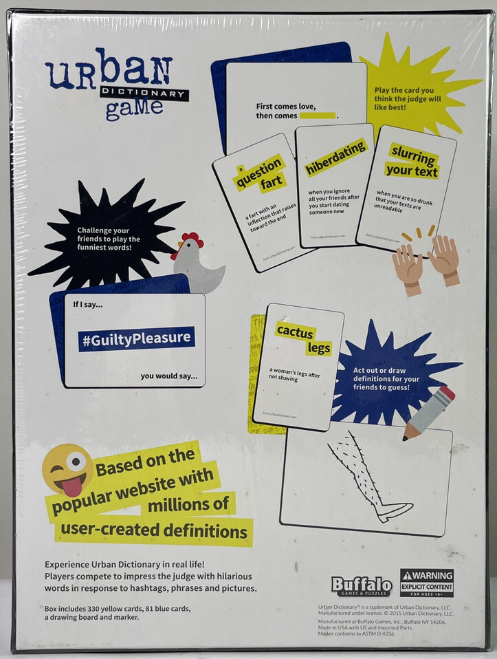 NIP Urban Dictionary Game eBay