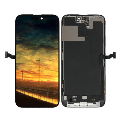 Soft OLED For iPhone 14 Pro Max 6.7'' LCD Display Touch Screen Front Assembly New
