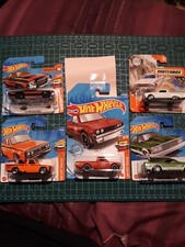 Hot Wheels Matchbox Set of 5 Classic Vintage 2wd Pickup Truck