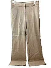 EXPRESS Design Studio womens Editor Biege Dress Pants Slacks Size 6 EXCELLENT