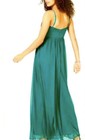 Size 0 Teal Green beaded waist Prom Homecoming Formal Evening gown Dress NWT — photo 4
