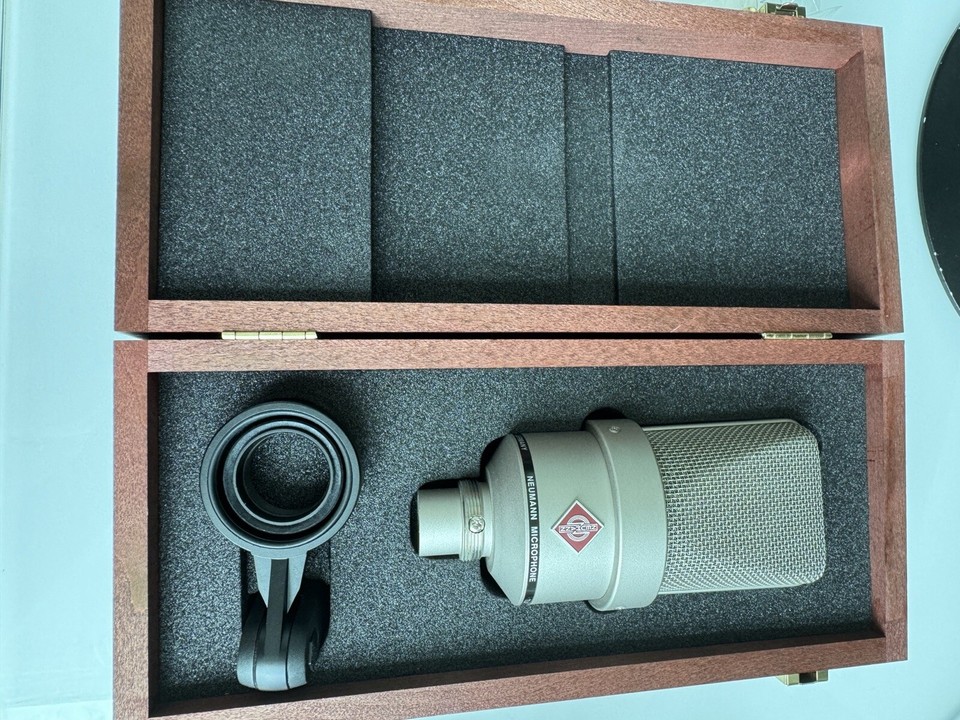 Neumann TLM 103 Condenser Microphone With Hard Wooden Case And Mount eBay