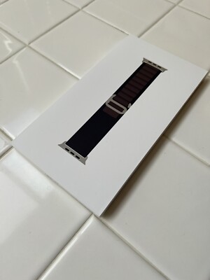 New Apple Watch Ultra Band Indigo Alpine Loop Titanium Hardware-Small