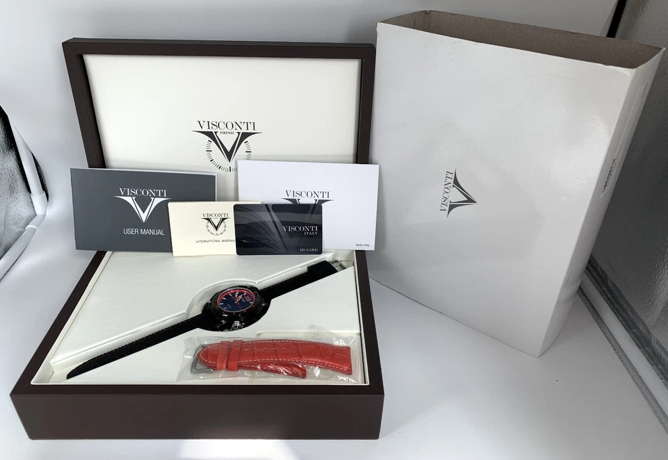 Juego completo 2018 Visconti Abyssus 1000MT KW51-03 Full Dive PVD negro Foto 2 de 4