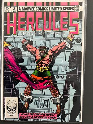 Hercules (1982) #3 Marvel Comics Limited Series