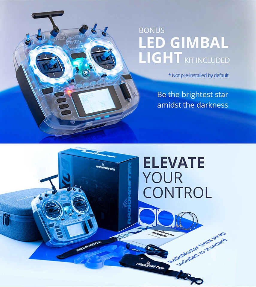 RadioMaster Boxer RC Sender 2.4G 16CH ELRS 4.0 Hall Gimbals Eingebauter Lüfter - Bild 3 von 4