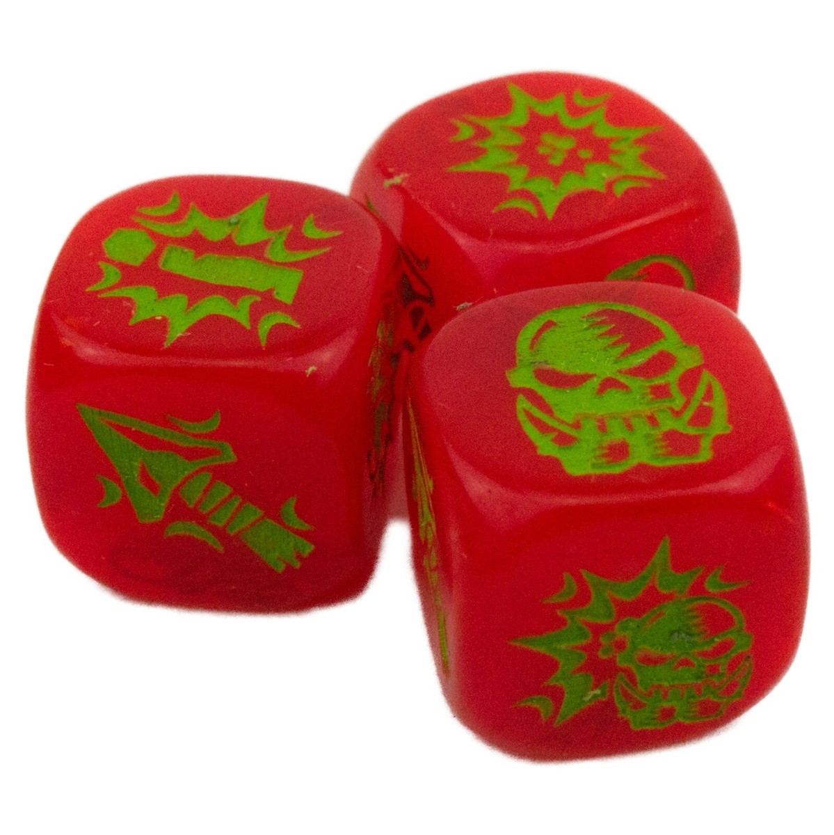 Orc Blocking Dice Set x3 * Bowl League, Fantasy Football Bowl