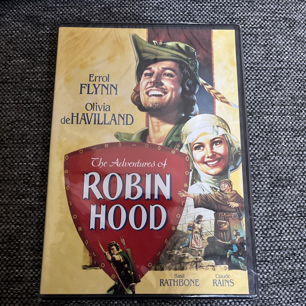 The Adventures of Robin Hood DVD Errol Flynn NEW SEALED