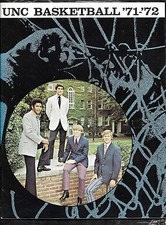 1971-72 North Carolina Tar Heels yearbook  - McAdoo, George Karl and Bobby Jones