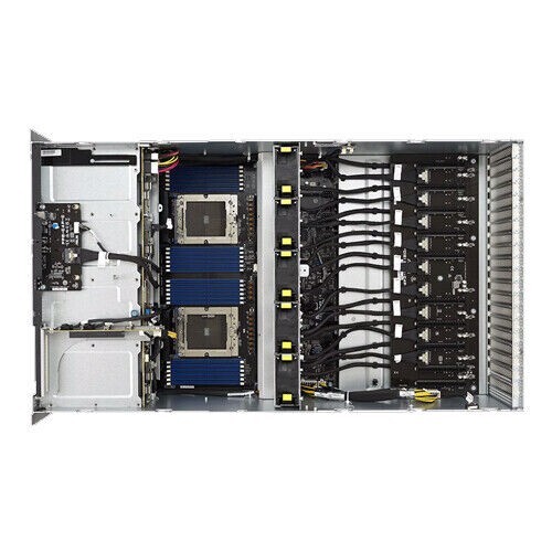ASUS ESC8000A-E12 4U AI Server 8X3.5"(4x NVME) 8x GPU PCIe 5.0 For NVIDIA A100 - Picture 5 of 5