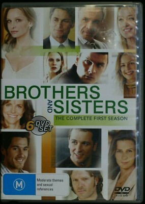 Brothers And Sisters : Season 1 (DVD, 2007, 6-Disc) Region 4 Preowned (D162)