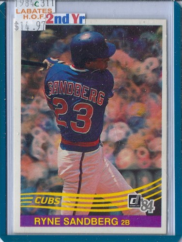 Ryne Sandberg Buy 1-50% OFF 2nd Chicago Cubs HOF 1983 Rookies-1999 50 Available! - Picture 24 of 78