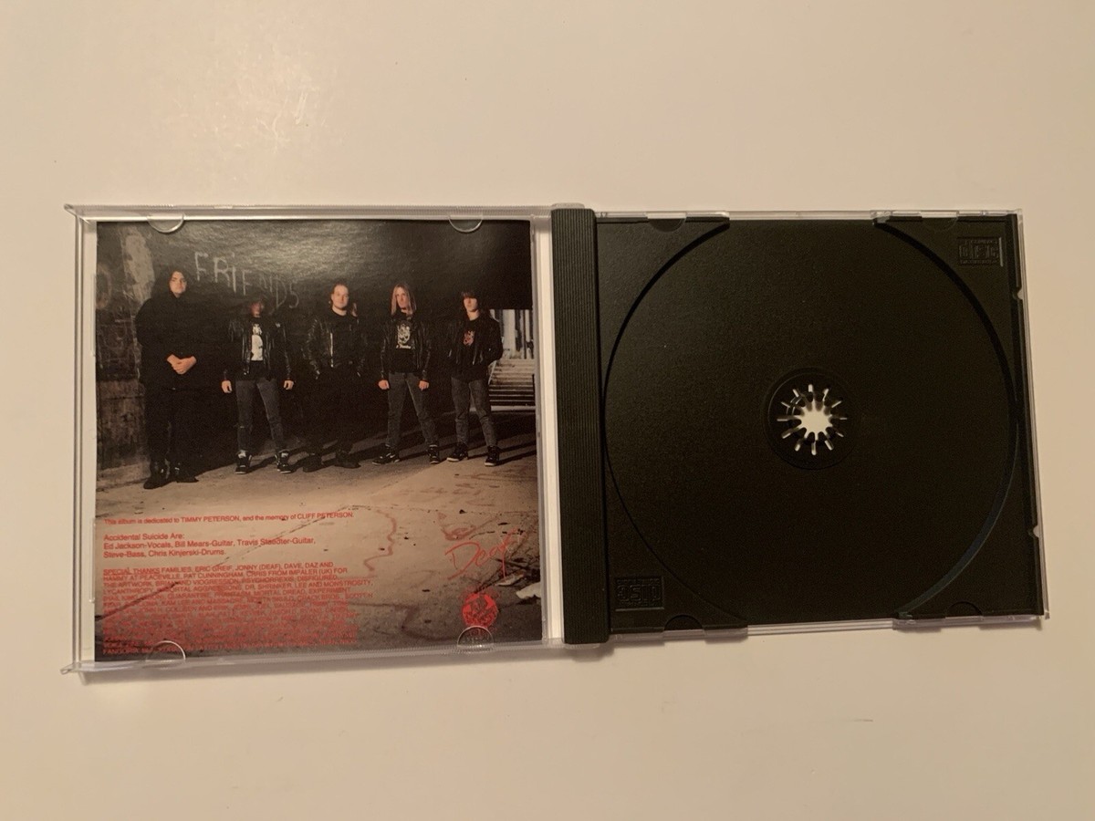 Vintage Accidental Suicide - Deceased CD American Death