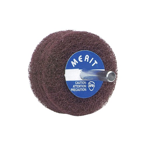 MERIT 08834131551 Unitized Wheel,2" dia.,1" W PK 10