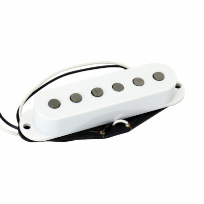 Wilkinson MIJ Strat Brücke Single Coil Tonabnehmer Vintage Style Ausgang (weiß)