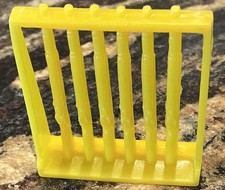 Vintage Marx Guns of Navarone Yellow 1.75 Military Gun Rack