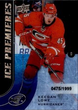 2015-16 Upper Deck Ice #118 Keegan Lowe ROOKIE #0475/1999   (rf  20197)
