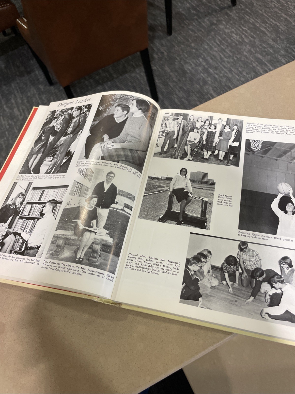 1967 Lamar High School Yearbook Orenda Houston, Texas (Grier Patton)