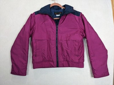 North Face Fall Line Womens Coat Size M Gore Tex Thermolite Polyester Purple