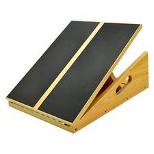 Professional Wooden Slant Board, Adjustable Incline Board and Calf Stretcher,