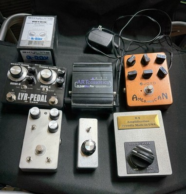 Electric Guitar Multi-Effects Pedal Lot