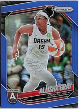 2025 Panini Prizm WNBA #16 Allisha Gray Blue Prizms #/199