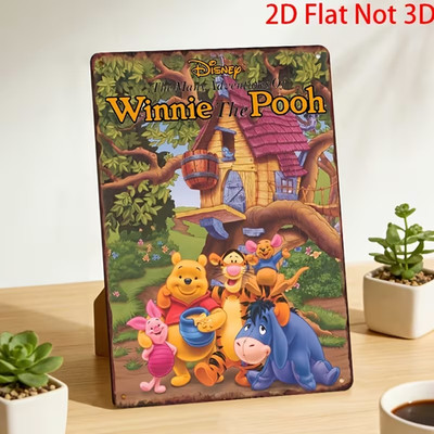 DISNEY KLASSISCHE FILME COMICFIGUREN ALS WINNIE THE POOH UND FREUNDE PLAKETTE