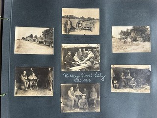 Foto Album Soldat 1.WK Ostfront Frankreich Ardon Sisonne Technik WW1
