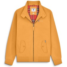 Lambretta Mens Shower Resistant Zipped Harrington Bomber Jacket Coat