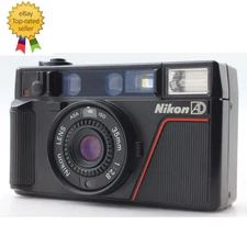 【NEAR MINT】 Nikon L35 AD ISO 400 Pikaichi Point & Shoot Film Camera From JAPAN