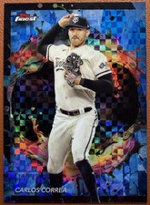 2015 Topps Carlos Correa 2013 Bowman Acrylic Wall Art 21