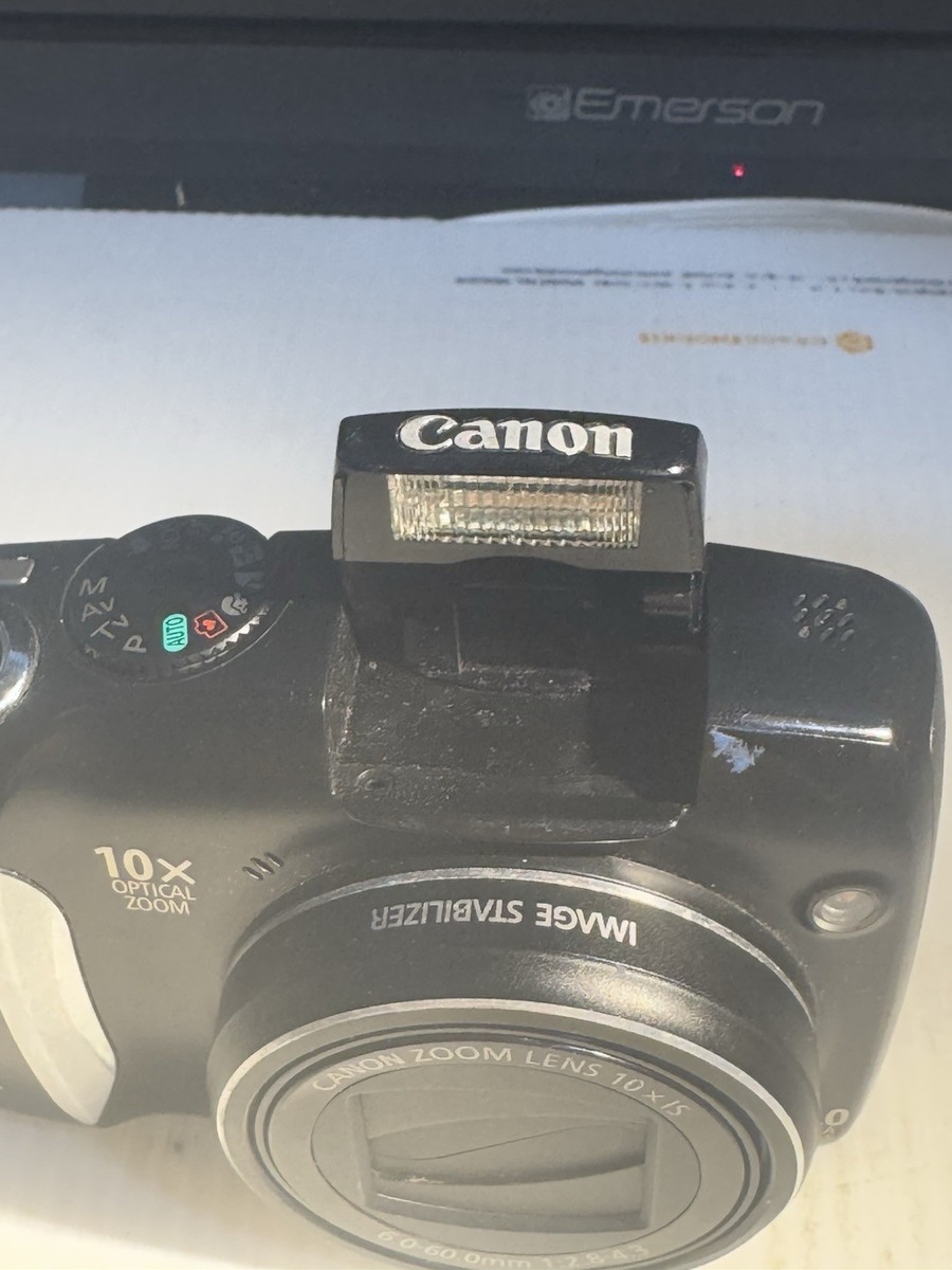 Canon PowerShot SX120 IS Digital Camera 10MP P&S Photo PC1431