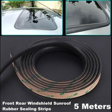 Sellador de parabrisas de coche 5M techo corredizo ventana triangular tiras selladas sellado de goma
