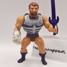 Vtg FISTO Motu Masters Of The Universe He-Man Action Figure Complete T-6