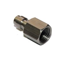 Universal 8mm 1/8" NPT Female Thread Stainless Steel Quick-Disconnect Plug Ad...