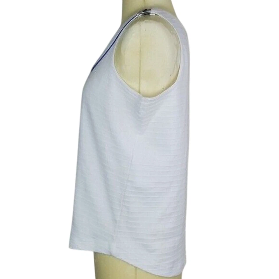 Jamie Sadock Womens Tank Top Athletic Golf Size S White Active Breathable Cotton - Image 3 of 4