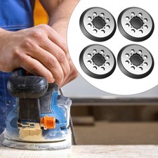 4x dischi di ricambio per levigatrice orbitale con supporto 5 in 8 fori per